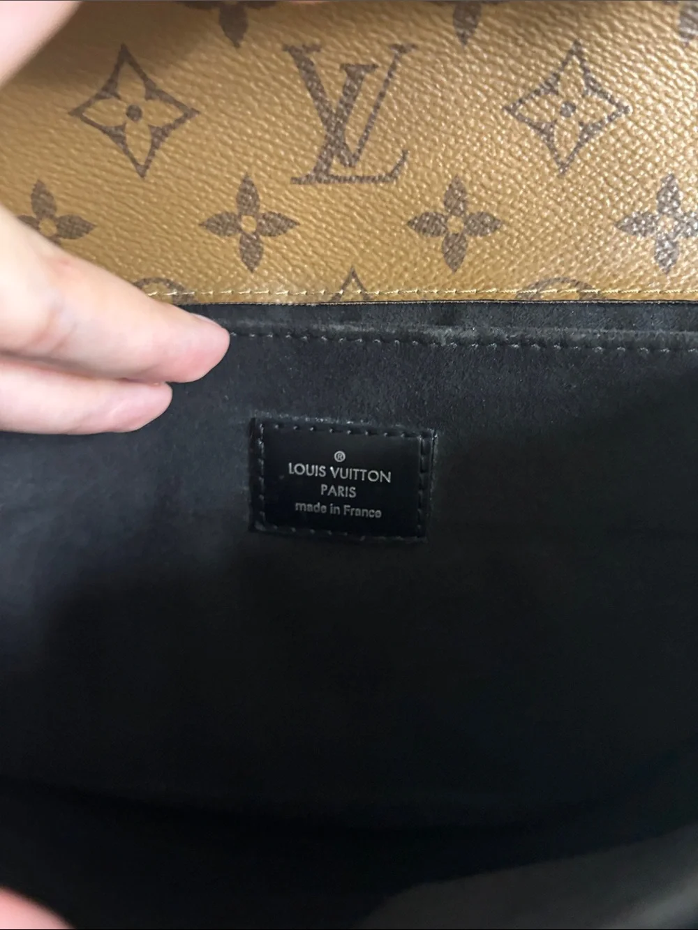 Louis Vuitton Brown Two-Tone Monogram Crossbody Bag